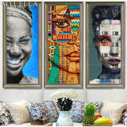 MYCELLA 3D DIY Diamond Painting Portrait Of Woman Needlework Diamond Mosaic Full Rhinestones Embroidery Fairy Crafts Home Decor