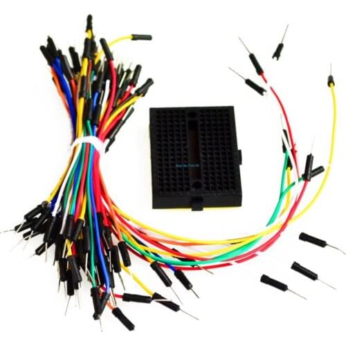Solderless Breadboard Cable Jump Wires + SYB-170 Bread Board, breadboard kit