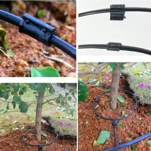 20m New Irrigation Shunt Tube Drip Hose Emitters Fruit Trees Bonsai Plants Saving Water Drip Lines Irrigate Diverting Pipe