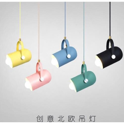 Luminaire pendant lights rope bedroom Home Decoration E27 Light Fixture LED pendant lights hanging lamp luminaire