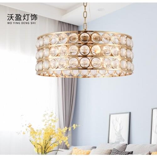 Nordic post-modern wrought iron creative glass chandelier art living room bedroom dining room light luxury atmospheric lamps