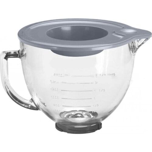 Sealing Lid Tilt Head Lid Sealing Cover for KitchenAid K5GB 5-Quart Mixer Glass Bowl Holder Kitchen tool accessories для кухни