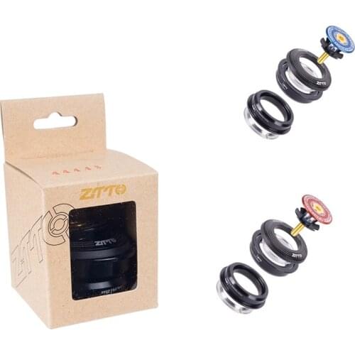 Bicycle Headset 44mm Bearing MTB Bicycle Tapered Straight Fork Integrated Angular Contact Bearing aluminum alloy Bearing