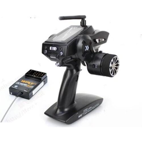WFLY X4 car with 2.4G four-channel remote control with WFR04H high-voltage receiver