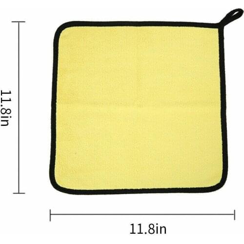 1pcs Car Coral Fleece Auto Wiping Rags Efficient Super Absorbent Microfiber Cleaning Cloth Home Car Washing Cleaning Towels
