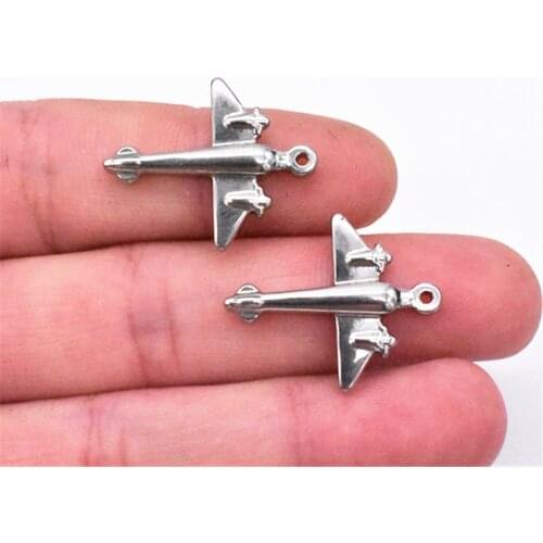 5pcs/lot Hight Quality Charms Fighter 26*22mm Stainless Steel Pendants Making DIY Handmade Jewelry