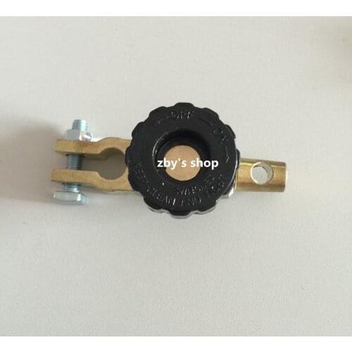 Black Car Battery Link Terminal Quick Cut-off Disconnect Master Kill Shut Switch