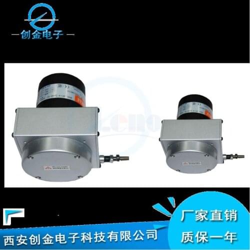 Linear pull rope displacement sensor linear displacement transducer sensing wire