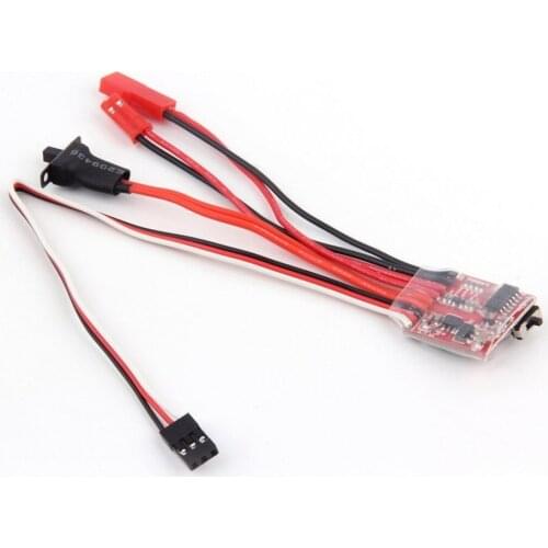 3.0V-9.4V 2KHz Driver Frequency RC ESC 20A Brush Motor Electronic Speed Controller W/ Brake For RC Car Boat Tank