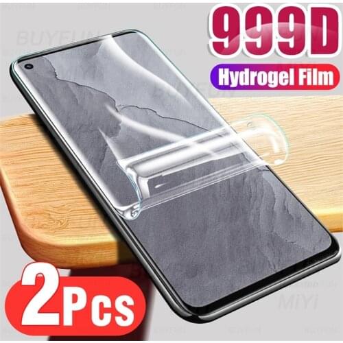 2pcs 999d hydrogel film for realme gt master edition 5g screen protectors not glass on realmi gt master 2021 protective films