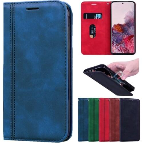 Leather Flip Case For Samsung Galaxy S20 S10 Plus A12 A11 A10 A20 A30 A40 A50 A70 A01 A21 A31 A41 A51 A71 A91 A81 M31 Phone Case
