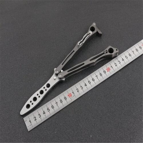 Flying Legless Training Knife 5cr15mov Stainless Steel Handle Survival Outdoor Hunt And Camp Pocket EDC Tool