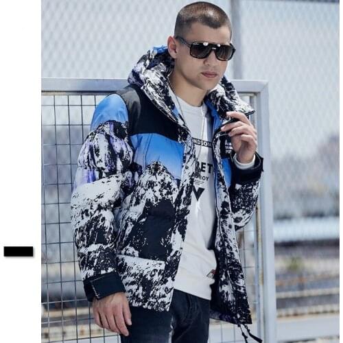 Mens Bomber Jackets Winter Casual Zipper multi colour hooded Male Embroidery Coat outwear