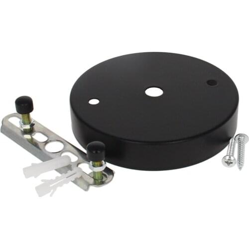 Othmro Retro Style Round Ceiling Light Plate Kit Chassis Base 100mm x 20mm For DIY Lighting Pendant Lamp Accessories