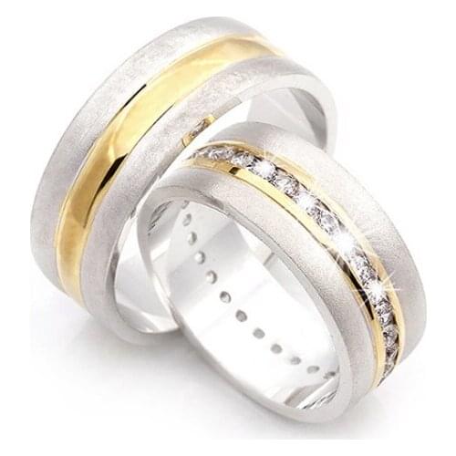 Couple Wedding Ring Sterling Silver 925 Woman And Man Luxury Jewelry Bands Engagement Anniversary Anatolian Civilization Models