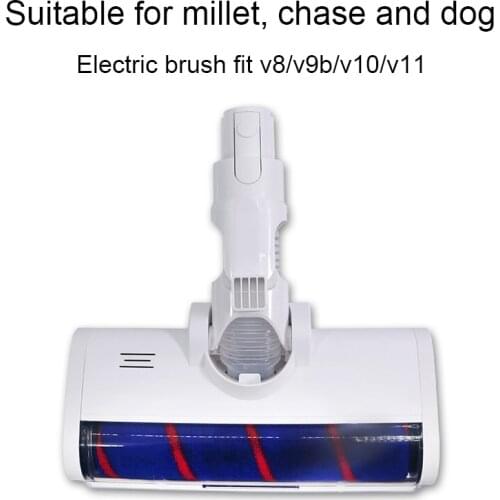 Matching with electric floor brush of vacuum cleaner, soft velvet rolling floor brush v7v8v9v10 accessories, electric floor brus