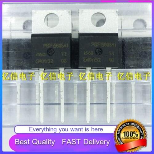 10Pcs/Lot New Original PBF1560SA1 15A600V FAST RECOVERY Diode TO220-2 Good Quality