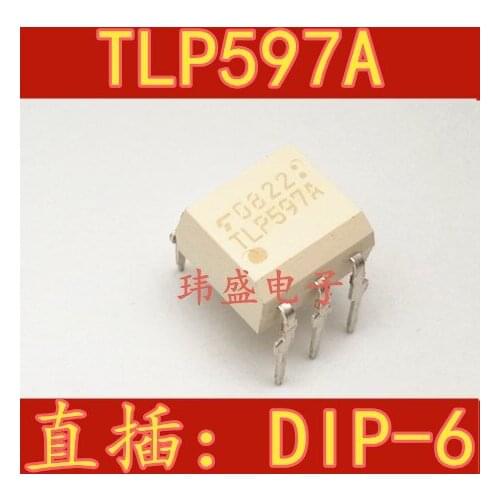 10pcs TLP597 TLP597A DIP-6