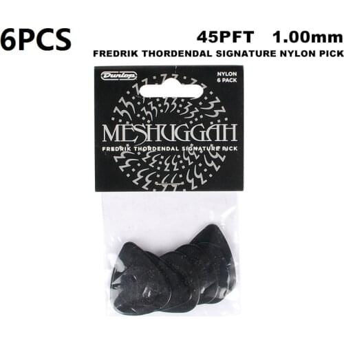 6pcs Guitar picks Dunlop John Petrucci Signature Jazz III 1.0mm Guitar Pick Plectrum Mediator Acoustic Electric Guitar Picks