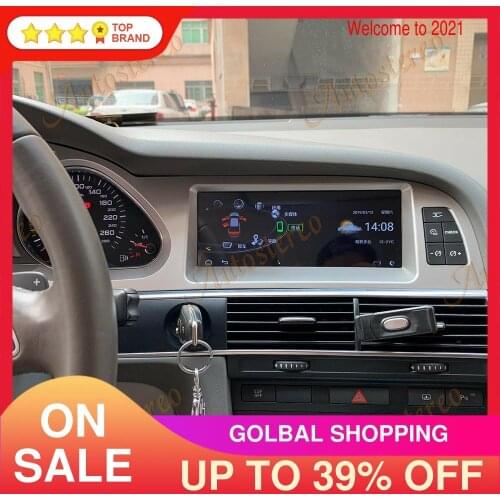 Android 10 8G+128 Carplay For Audi A6 2005-2012 Car DVD Player GPS Navigation Auto Stereo Multimedia Player Head Unit Radio Tape