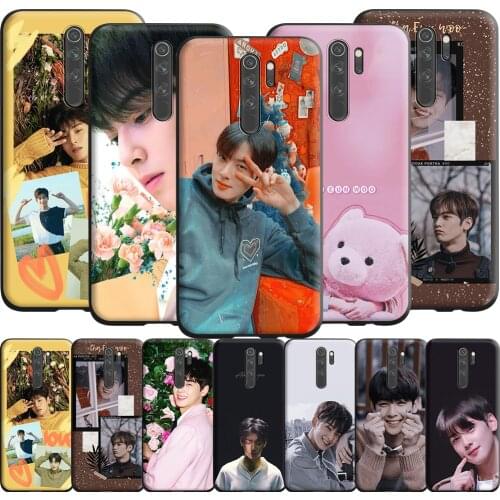 Cha Eun Woo Case for Redmi Note 9s 9 8 7 10 10s 10T K40 9T 9C 9A 10X Pro Prime NFC