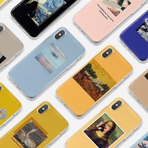 Minimalist art soft TPU phone case for iphone 12 pro max mini Unique Cellphones cover 11 xs x xr shell 8 plus 7 6s 6 se2020 5s