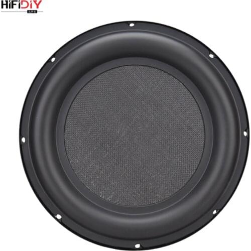 HIFIDIY LIVE 10 inch Bass Speaker Plate Passive Radiator Auxiliary Bass Rubber Vibration Plate Iron frame sound radiation 257mm