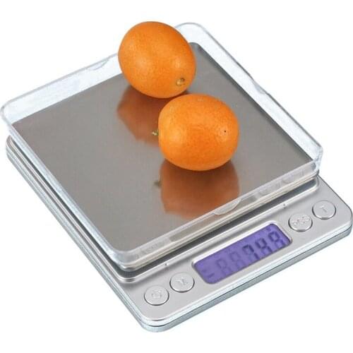 3kg/0.1g Electronic Kitchen Scale Digital Display Weighing Food Scale
