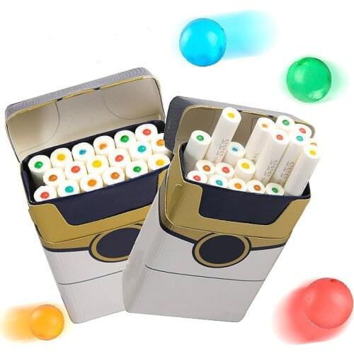 25pcs/pack Flavor Cigarette Pops Beads Fruit Flavour Mint Flavor Cigarette Holder Smoking Accessories Men Gift Cigarette Holder