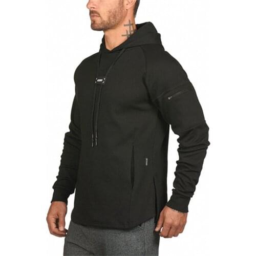 Mens Loose Black Hoodies Running Sports Pullover 2021 Autumn New Hooded Sweatshirt Men Solid Hoodie Man Pornhub