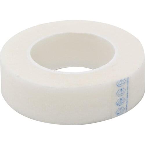 3 Rolls Of Eyelash Lash Extension Supply False Eyelashes Makeup Tools Micropore Paper Medical Tape Glue Under Patch(White)