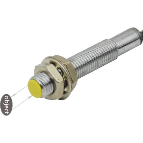 LJ08A3-2-Z/BX NPN NO Inductive proximity switch Working power 6-36VDC Detection distance 0-8mm