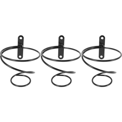 3Pack Simple Single Bottle Wall-Mounted Wine Rack, Wine Bottle Display Rack, Metal Hanging Wine Rack