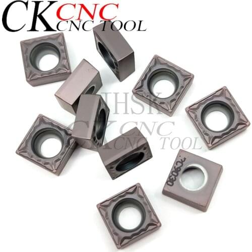 10pcs SCMT09T304-HMP PC9030 SCMT09T304 HMP PC9030 High Quality Internal Turning tool CNC Carbide Insert For Stainless Steel