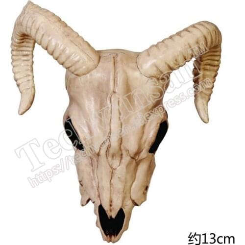 3piece/lot Halloween decorations Simulated animal props Skeleton skeleton of RAM Horror bars, haunted houses, movie and TV props