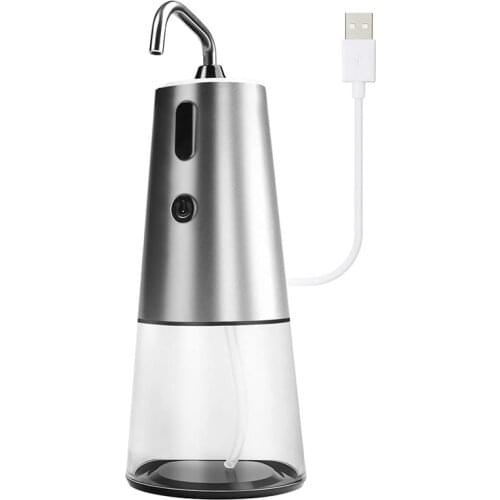 Automatic Soap Dispenser,8.45 Oz. Contact Free Foaming Soap Dispenser,Rechargeable,for Bathroom Kitchen Hotel Restaurant