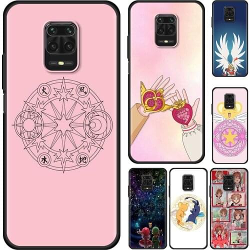 Card Captor Sakura Cell Phone Case for Xiaomi Redmi Note 9S 9 8 10 Pro 7 8T 9C 10 9A 7A 8A K40 TPU Mobile Phones Cover Coque