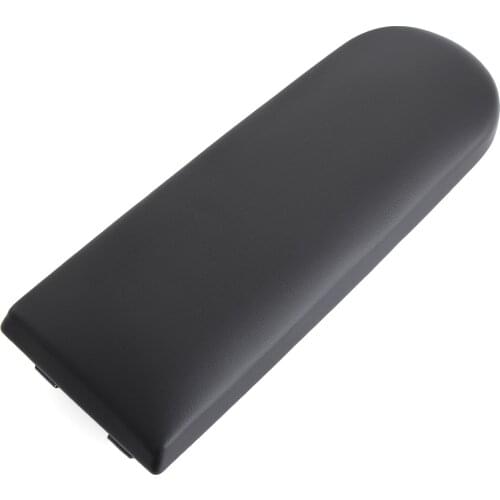 Black Leather Center Console Armrest Cover Lid For VW Jetta Golf MK4 Beetle VW Polo 6R For Skoda Octavia ,Car Styling