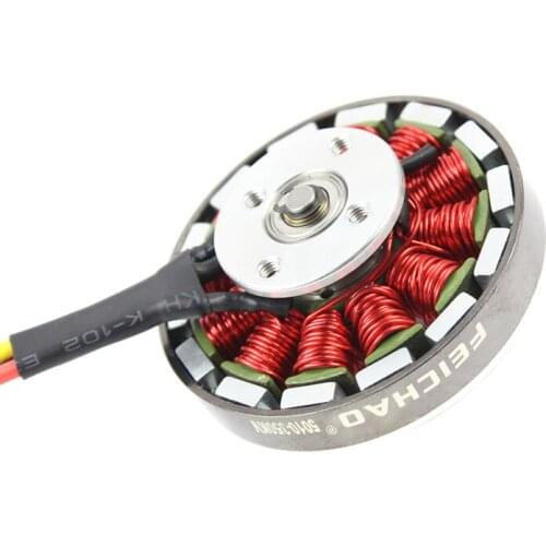 Feichao 4PCS 350KV Brushless Disk Motor high Thrust With Mount For RC Mini Multicopters RC Plane Octacopter MultiCopter Aircraft