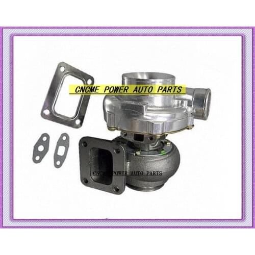 T66-1 T66 GT35 T4 flange Turbo Compressor AR.70 Turbine A/R .68 Rear 3.00" V-band power 400-550HP oil cooled Turbocharger