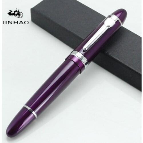 JINHAO 159 High Quality Fountain Pens Nib 0.5mm Calligraphy Pen Vulpen Boligrafos De Marca Lujo Pluma Fuente