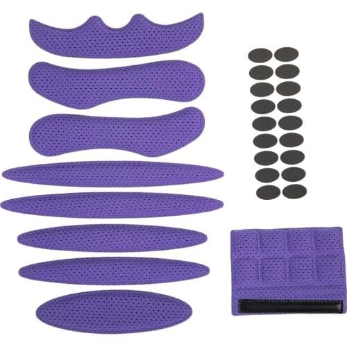 Helmet Padding Kit 27PCS Bicycle Replacement Universal Foam Pads Sets Cushions for Bike Cycling Motorcycle Helmet