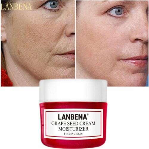 LANBENA Grape Seed Lifting Firming Face Cream Deepl Repairing Nourishing Protecting Revitalizing Tighten Nurish Facial skin Care