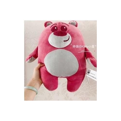 Disney Lotso Bear 88514 Fashion Anime Stuffed Plush Dolls Cartoon Doll Toy Baby Kids children Birthday Gift