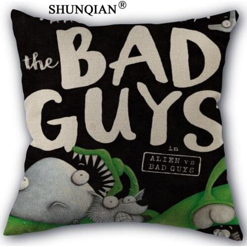 Custom bad guys aaron blabey Pillowcase Custom cotton pillowcases decorative beauty Home Furnishing customized pillow