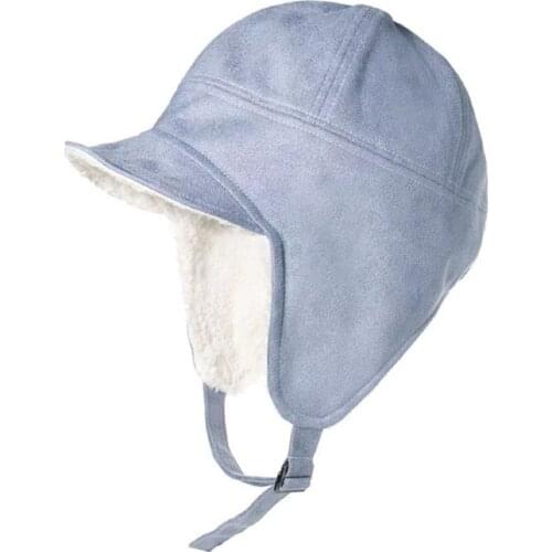 2021 New Winter Mens And Womens Versatile FaShion Windproof Plush Thickened Warm Ear Protection Flying Lei Feng Hat One Size