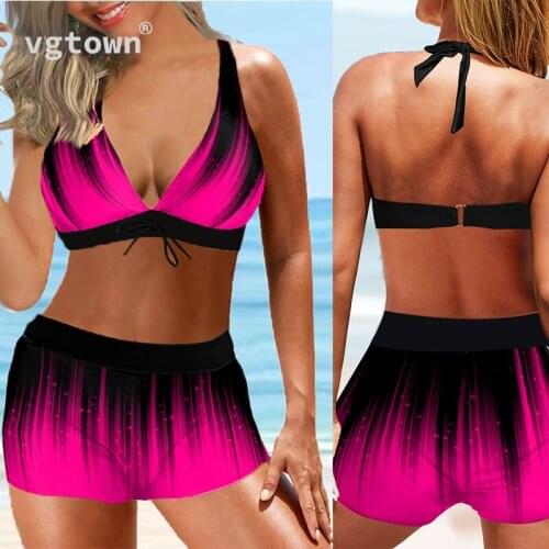 2022 New Large Size 6XL 8XL Swimsuit Women Sexy Bikinis Set Print Swimwear Women High Waist Bikini Push Up Swimming Suit