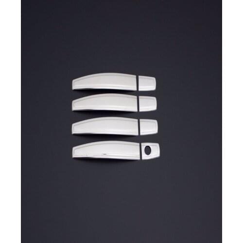 Fit For Opel Astra H Deco Door Handle 4 Door Stainless Steel 2009-2013 SD Chrome Styling Moulding Trim Tunning Modified