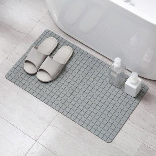 Japanese Style Bathroom PVC Antislip Bath Mats Shower Room Bathtub Floor Suction Cup Mat Toilet Kitchen Floor Water Proof Carpet