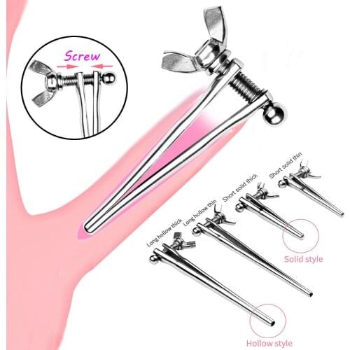 Bdsm Adjustable Horse Eye Dilator Metal Penis Plug G-Spot Stimulator Masturbation Rods Expand Urethral Sounding Sex Toy For Male